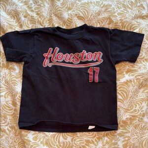 4T Toddler Lance Berkman Black Houston Astros T-Shirt